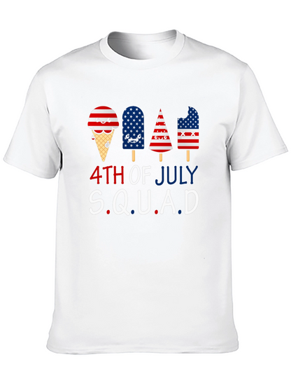 4th of July Squad Patriotic T-Shirt
