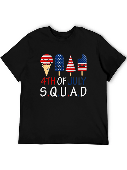 4th of July Squad Patriotic T-Shirt