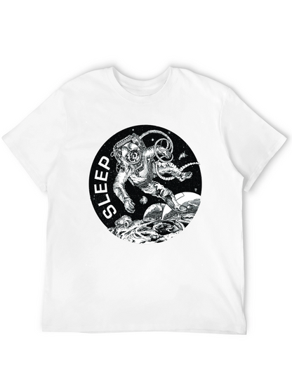 Sleep Astronaut Black T-Shirt