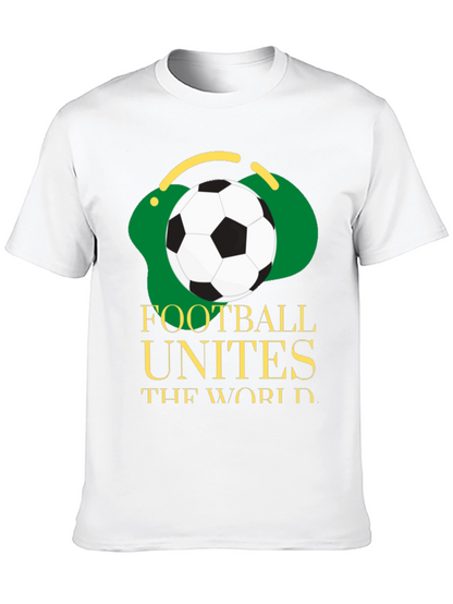 Football Unites the World Graphic Tee