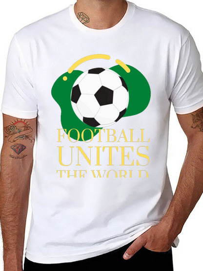 Football Unites the World Graphic Tee