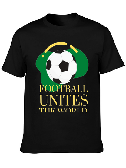 Football Unites the World Graphic Tee