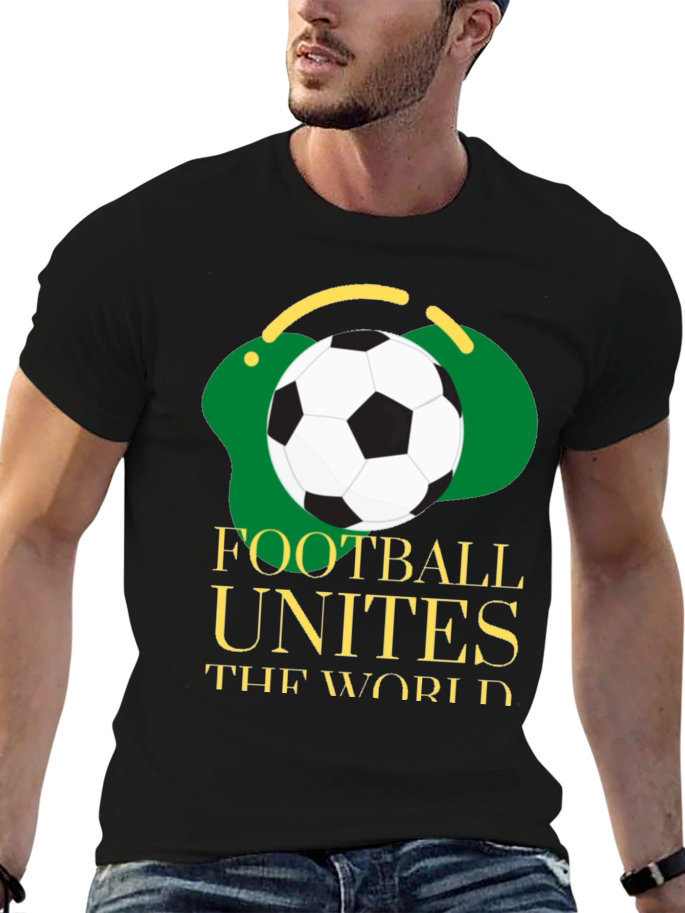 Football Unites the World Graphic Tee