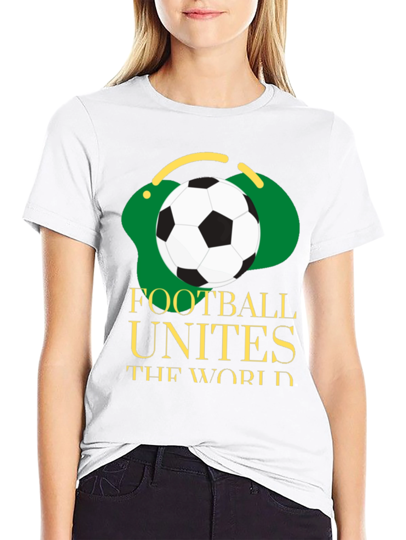 Football Unites the World Graphic Tee