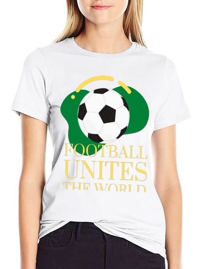 Football Unites the World Graphic Tee