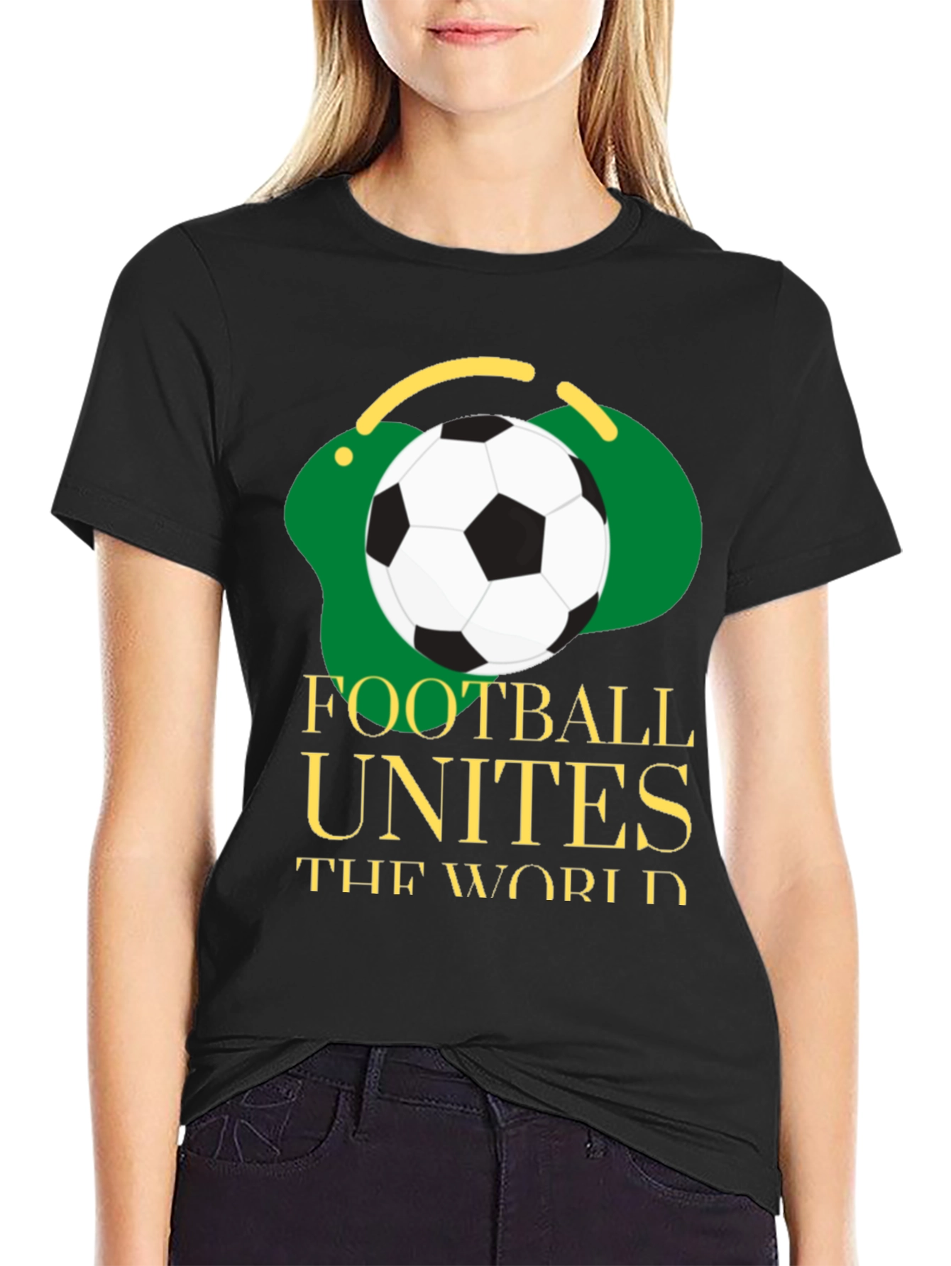 Football Unites the World Graphic Tee