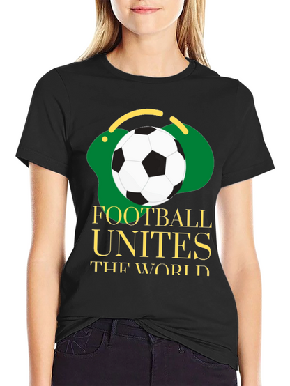 Football Unites the World Graphic Tee