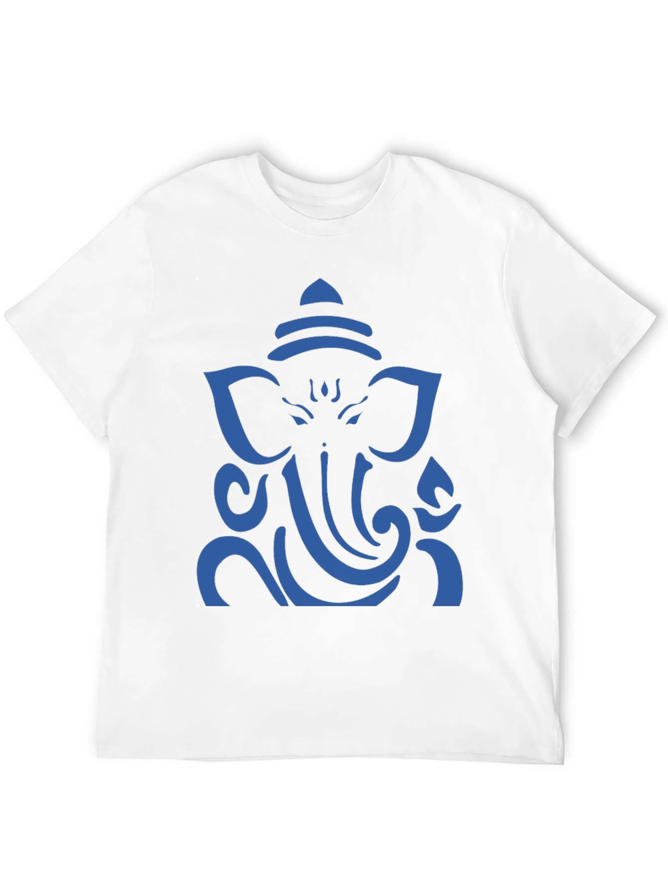 Ganesh Graphic T-Shirt - Black Cotton Blend Tee