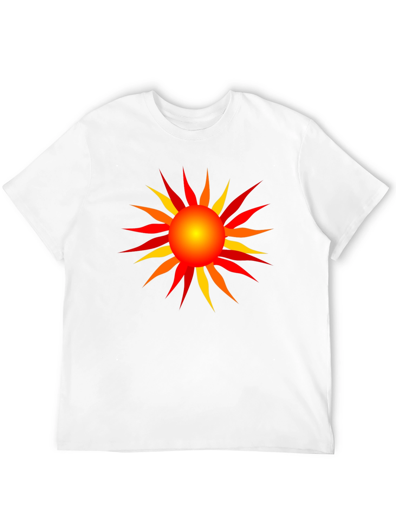 Radiant Sun Graphic T-Shirt - Black