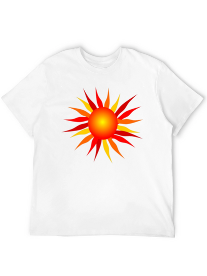 Radiant Sun Graphic T-Shirt - Black