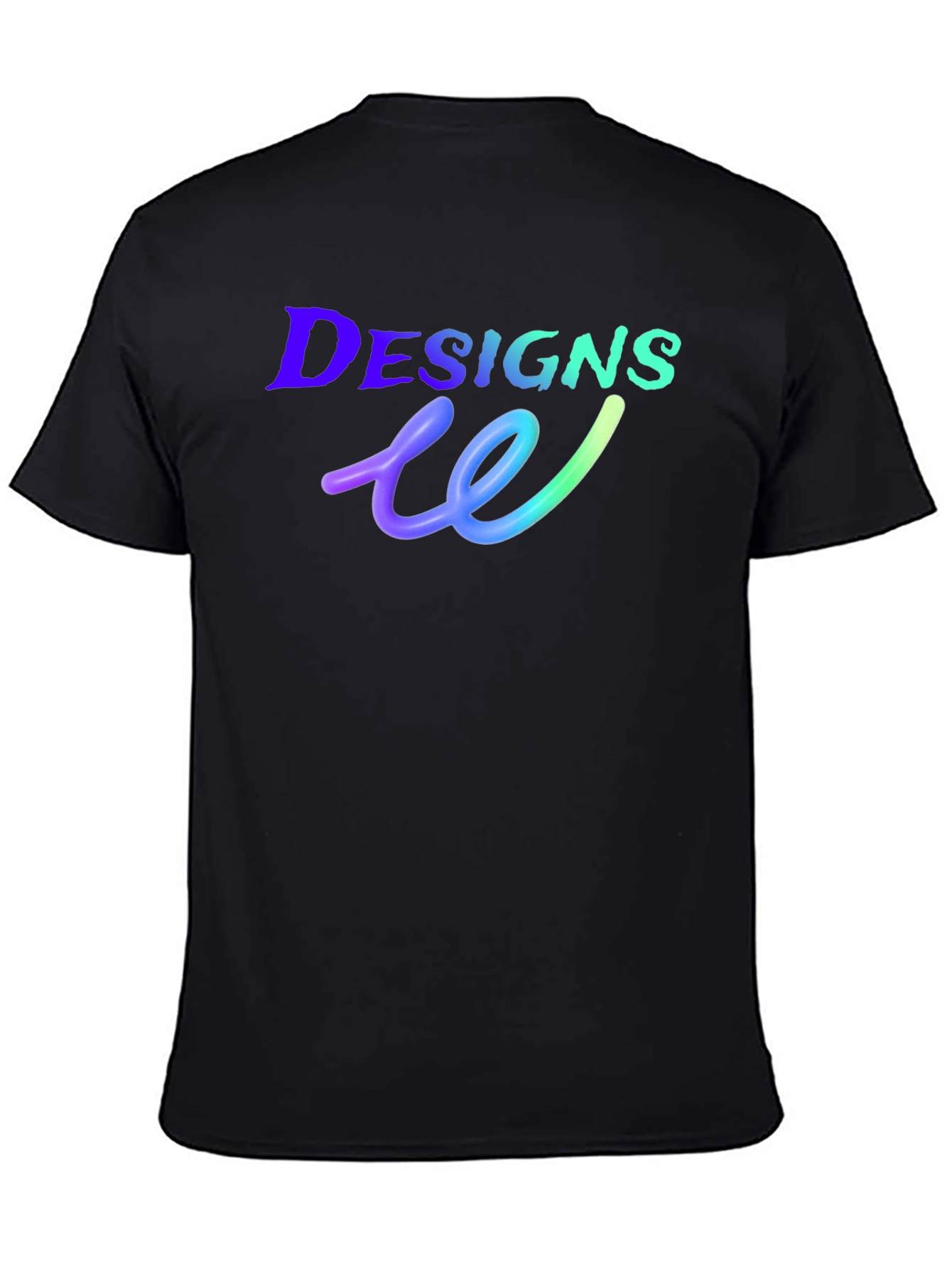 Modern Designs Graphic Tee - Black Casual Shirt