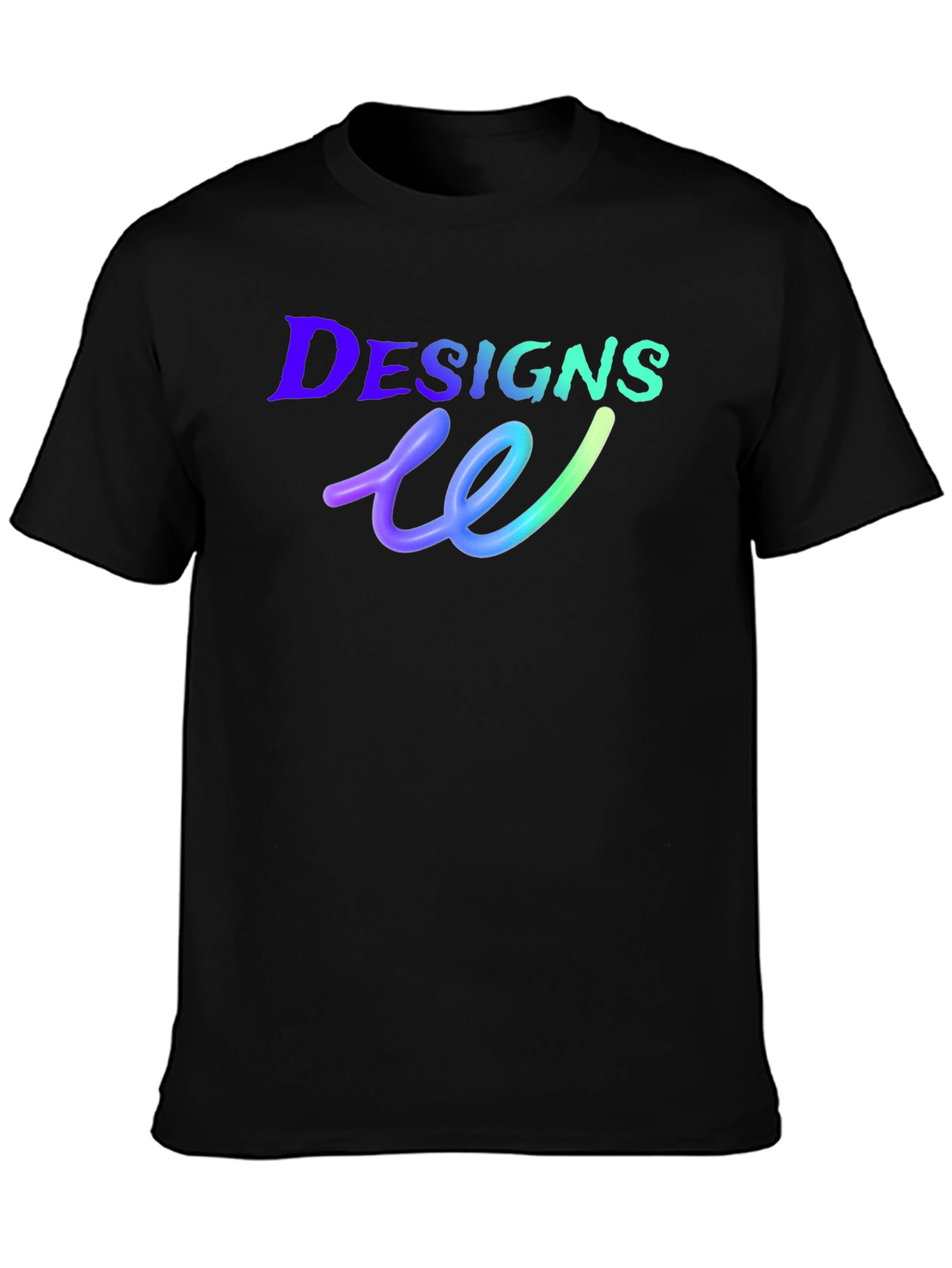 Modern Designs Graphic Tee - Black Casual Shirt
