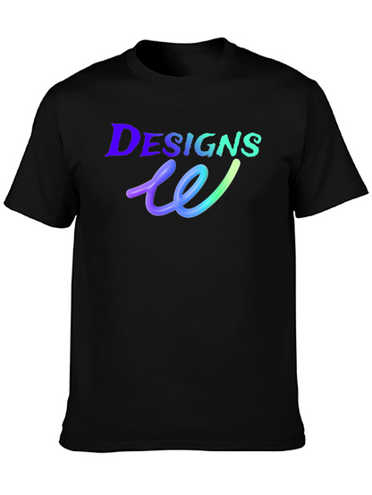 Modern Designs Graphic Tee - Black Casual Shirt