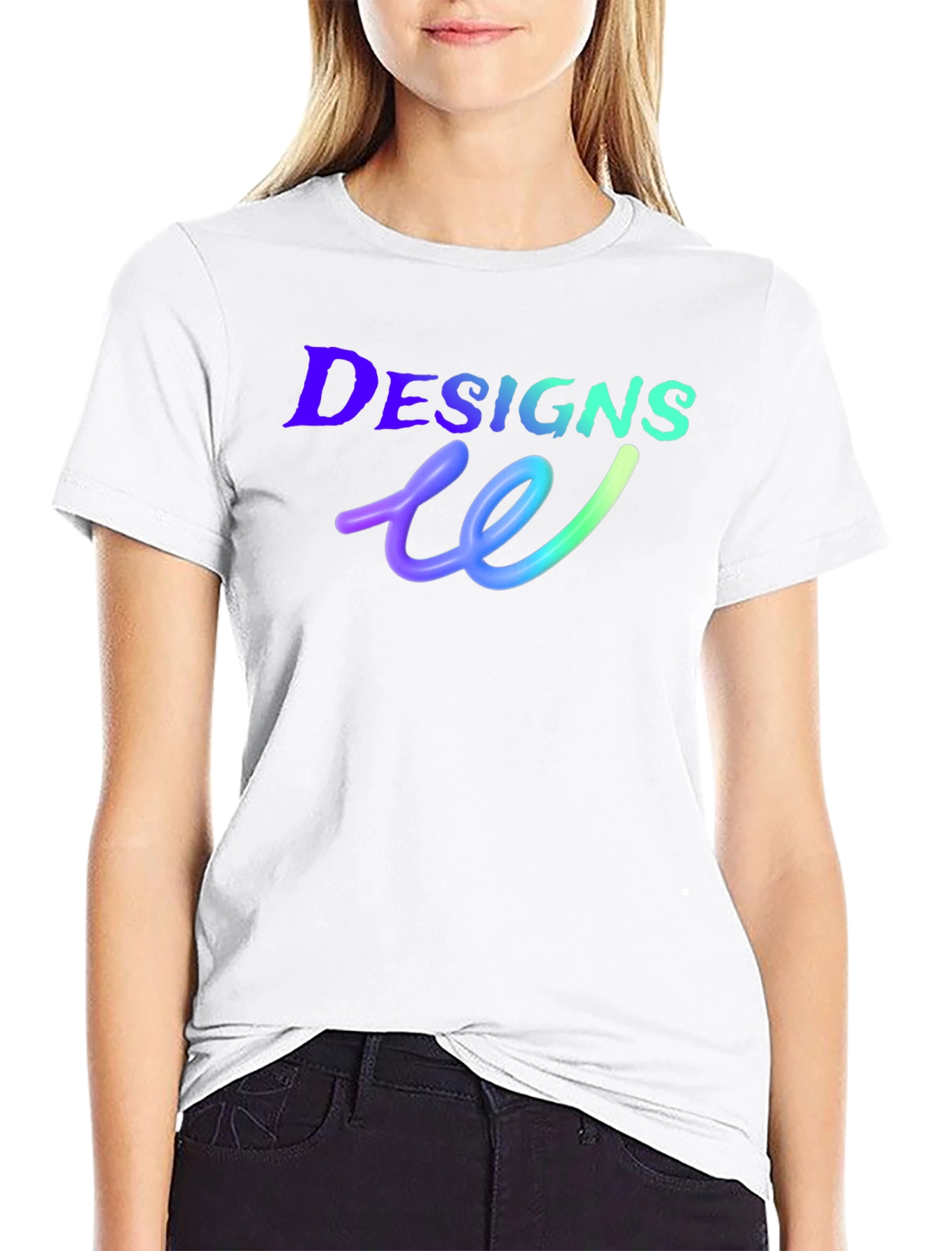 Modern Designs Graphic Tee - Black Casual Shirt