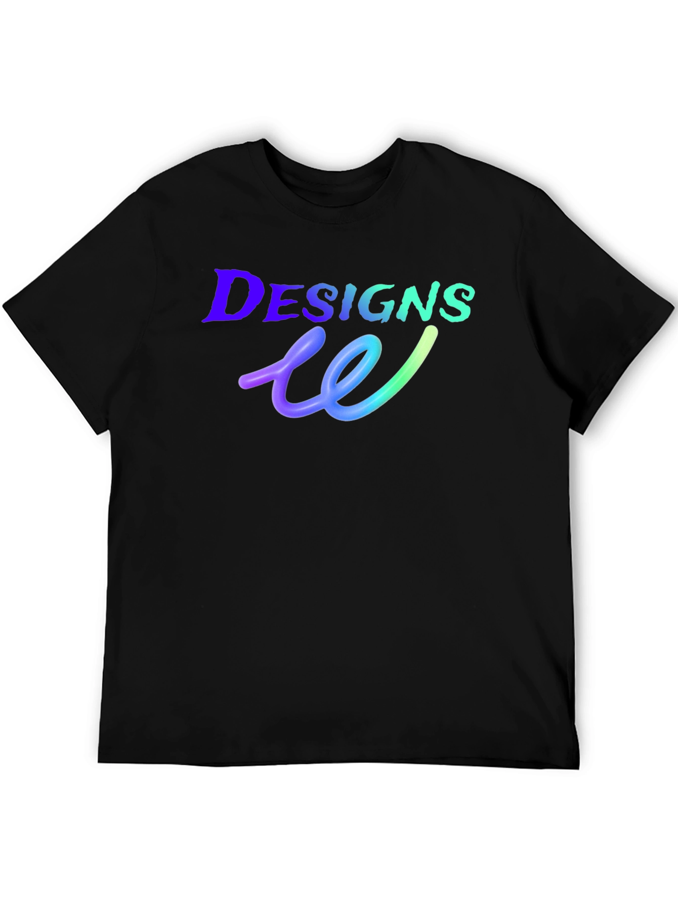 Modern Designs Graphic Tee - Black Casual Shirt