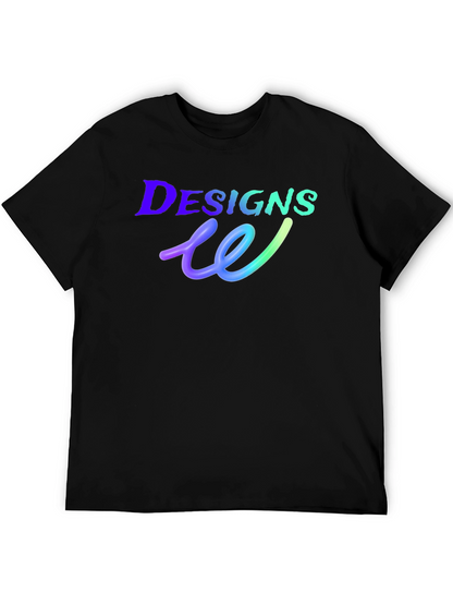Modern Designs Graphic Tee - Black Casual Shirt