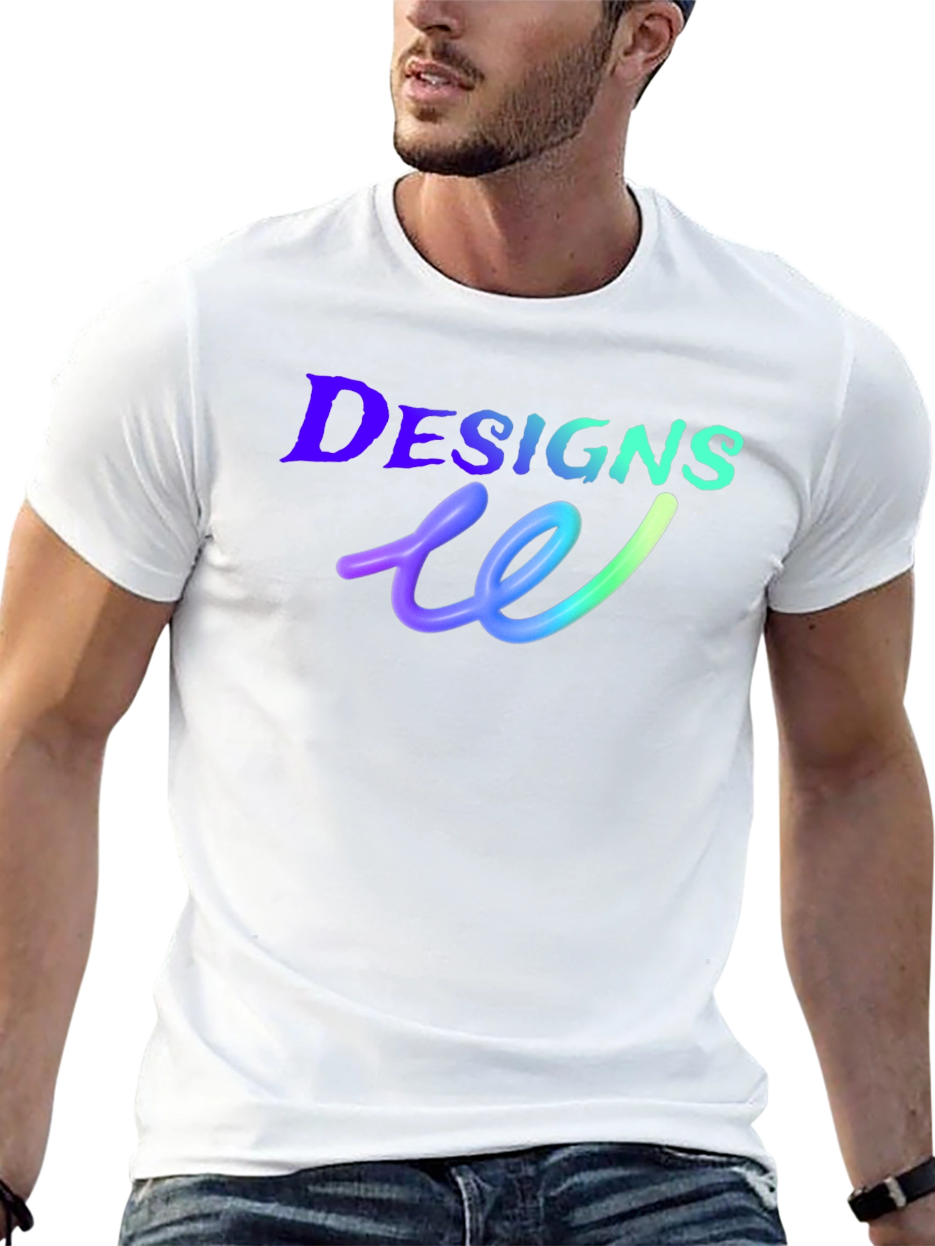 Modern Designs Graphic Tee - Black Casual Shirt
