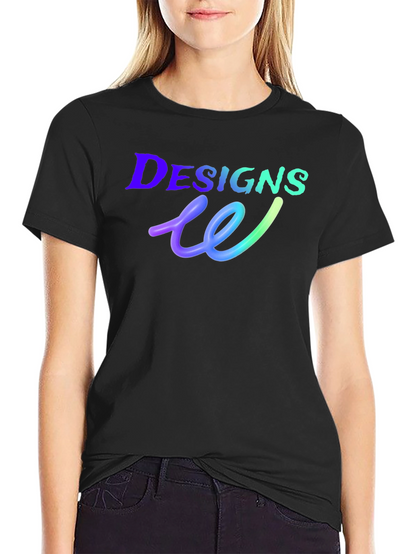 Modern Designs Graphic Tee - Black Casual Shirt