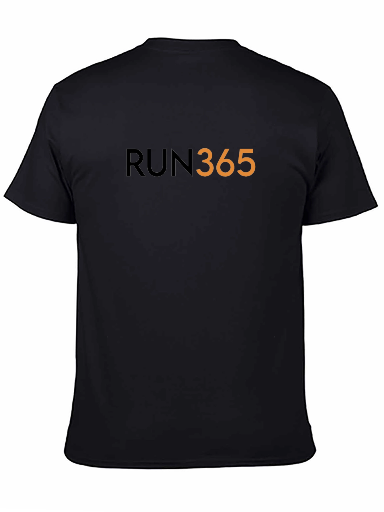RUN365 Mens Graphic Tee - Black