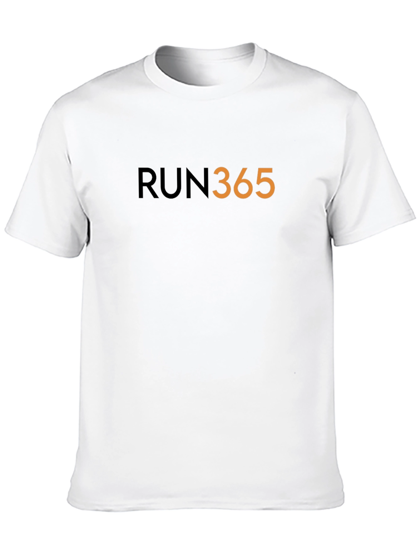 RUN365 Mens Graphic Tee - Black