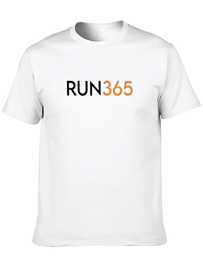 RUN365 Mens Graphic Tee - Black