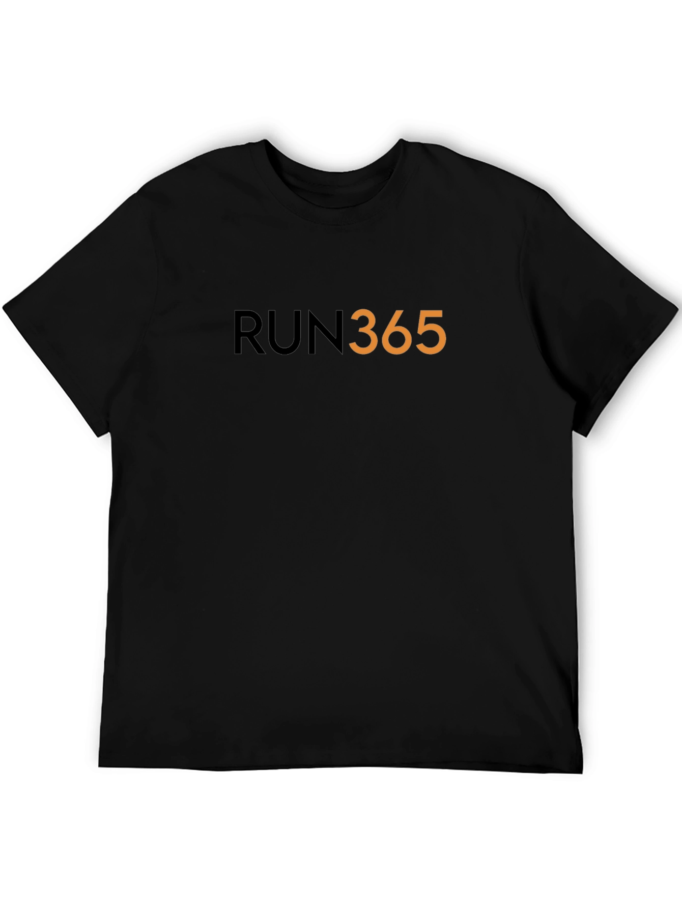 RUN365 Mens Graphic Tee - Black
