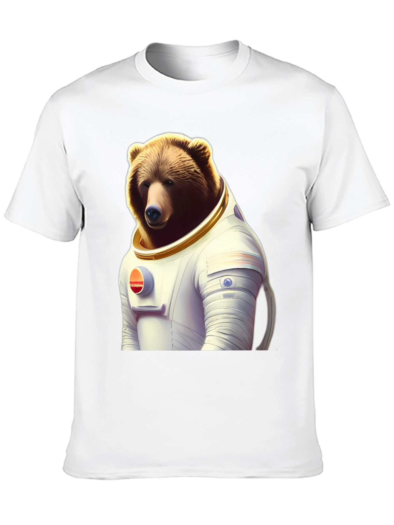 Bear Astronaut T-Shirt - Space Explorer Style