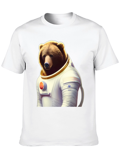 Bear Astronaut T-Shirt - Space Explorer Style