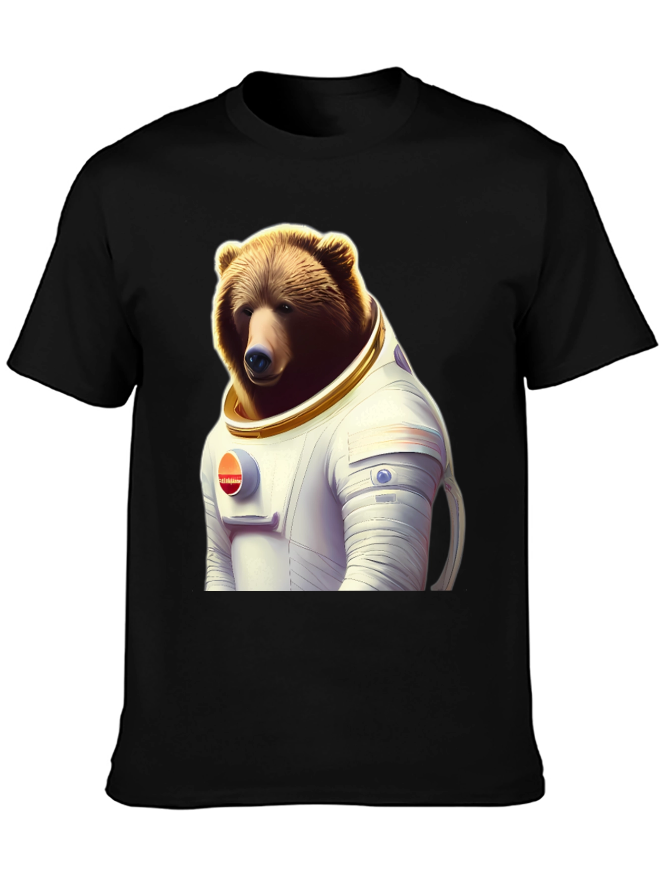 Bear Astronaut T-Shirt - Space Explorer Style