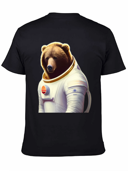 Bear Astronaut T-Shirt - Space Explorer Style