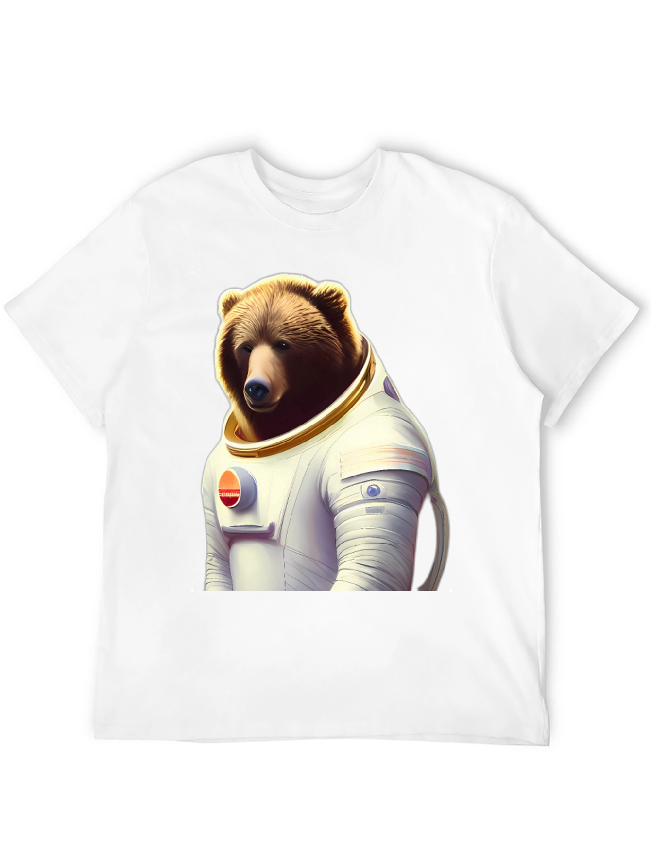 Bear Astronaut T-Shirt - Space Explorer Style