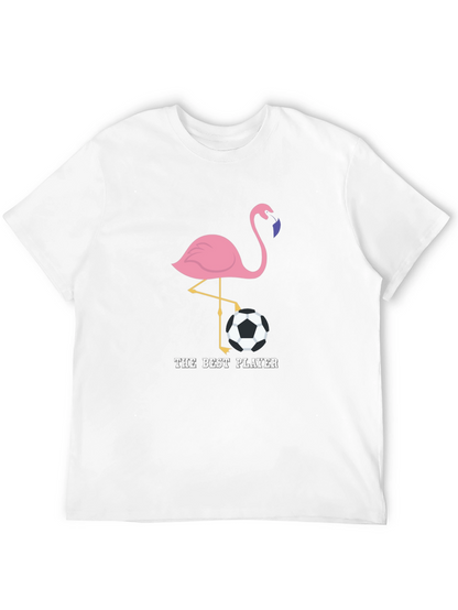 The Best Player Flamingo Soccer T-Shirt
