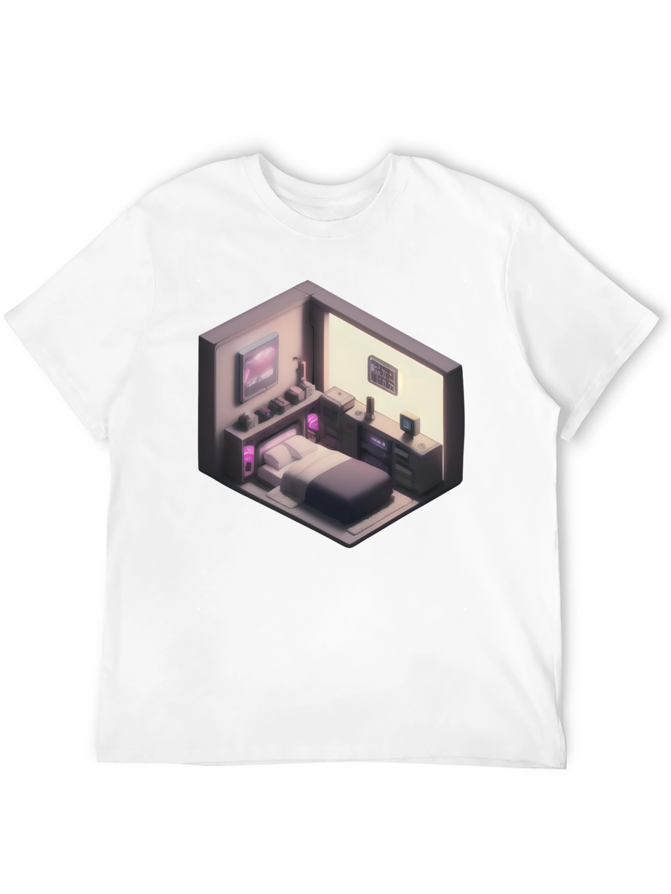 Isometric Room Graphic T-Shirt