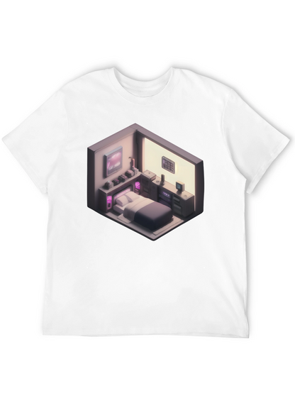 Isometric Room Graphic T-Shirt