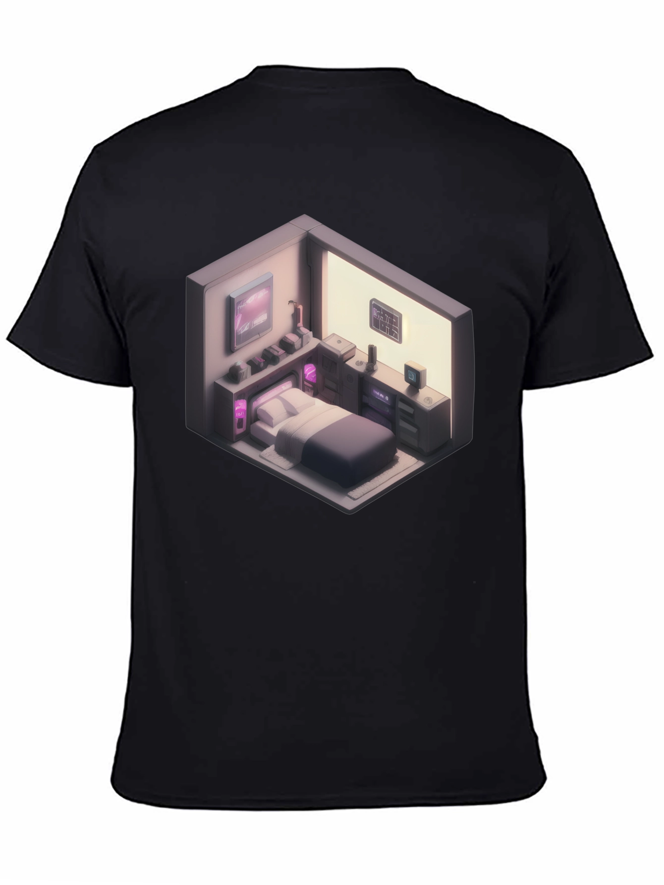 Isometric Room Graphic T-Shirt