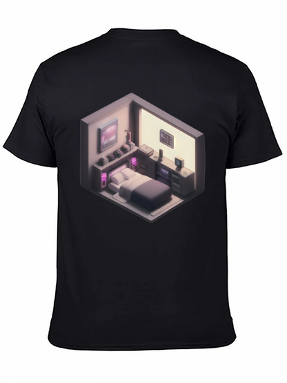 Isometric Room Graphic T-Shirt