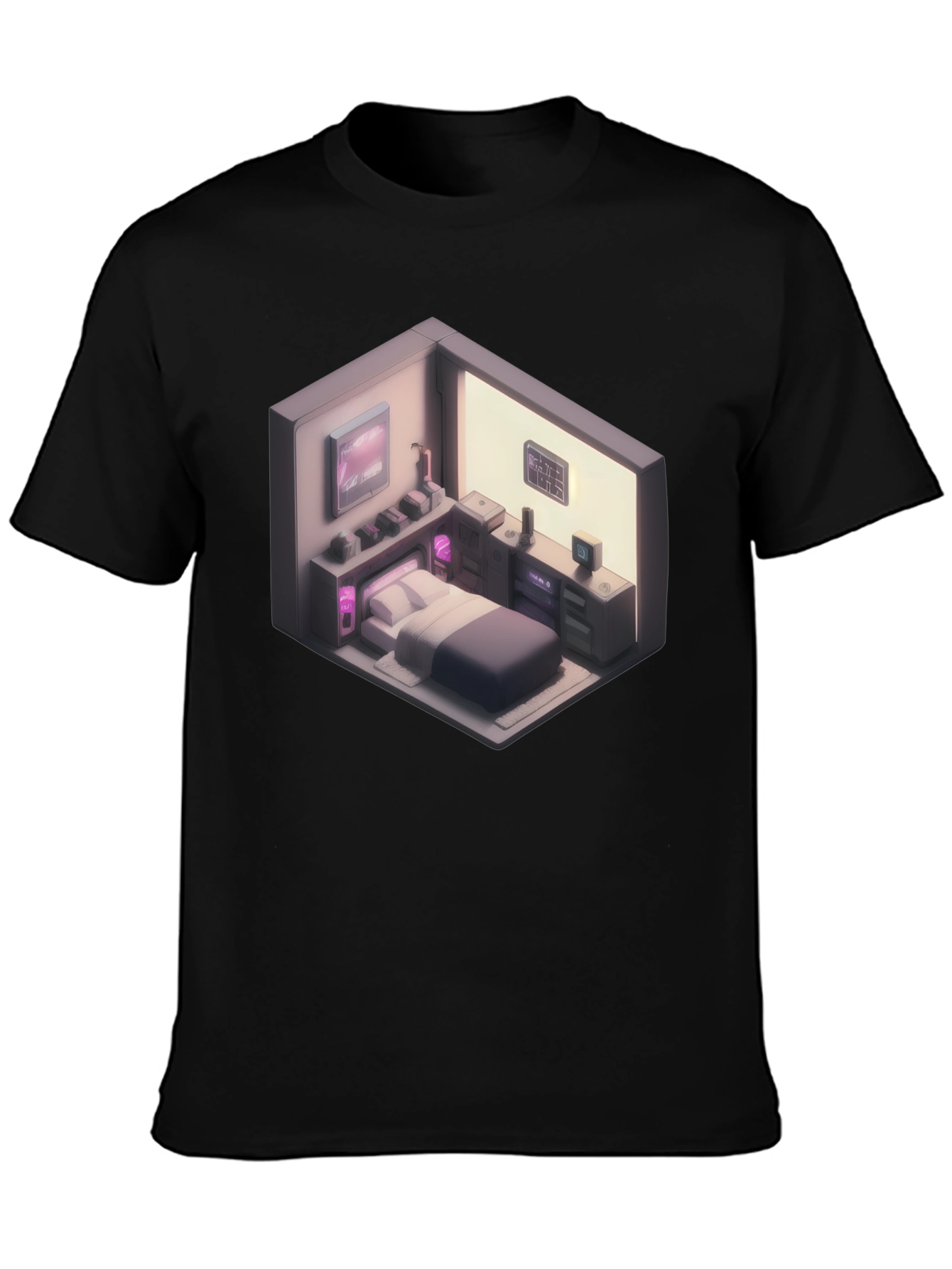 Isometric Room Graphic T-Shirt