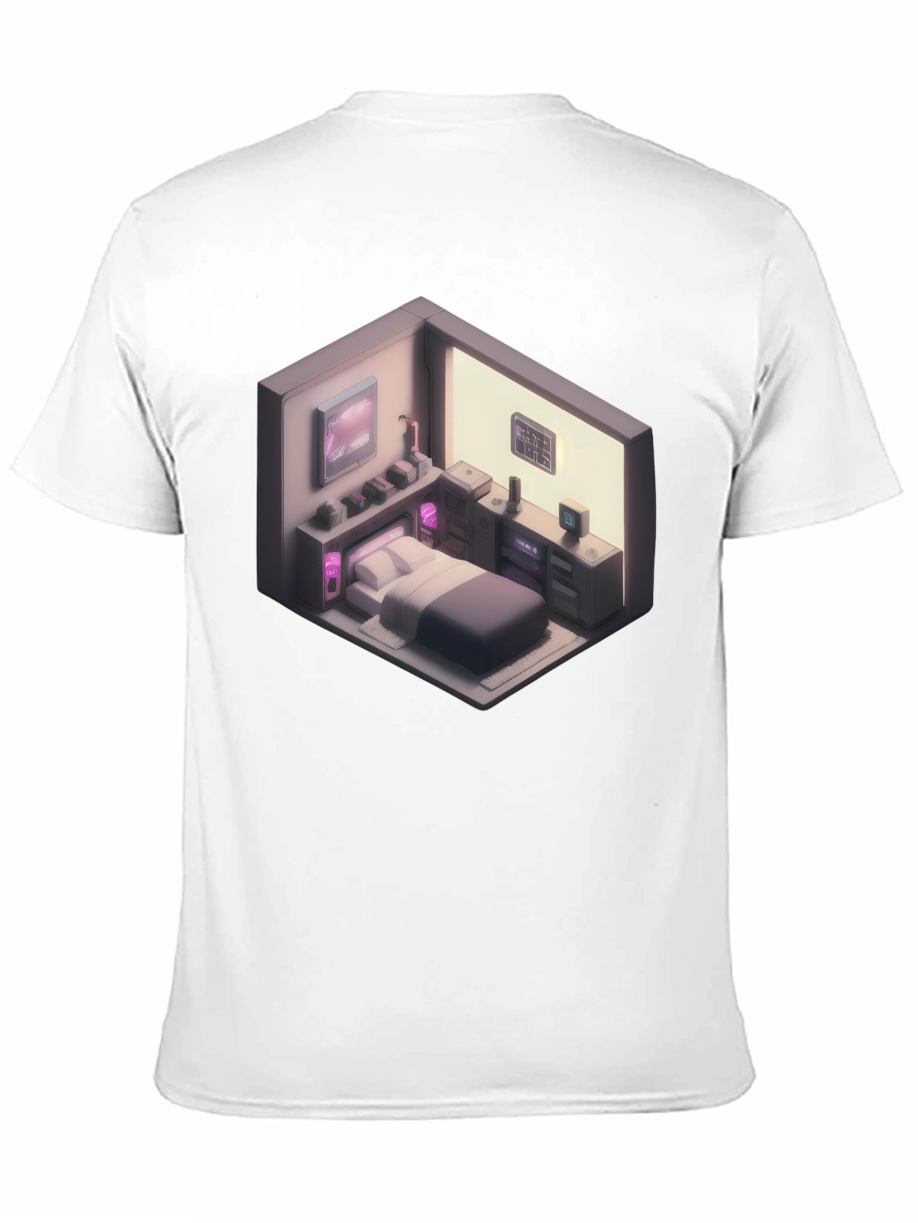 Isometric Room Graphic T-Shirt