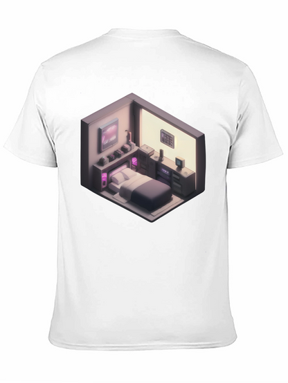 Isometric Room Graphic T-Shirt
