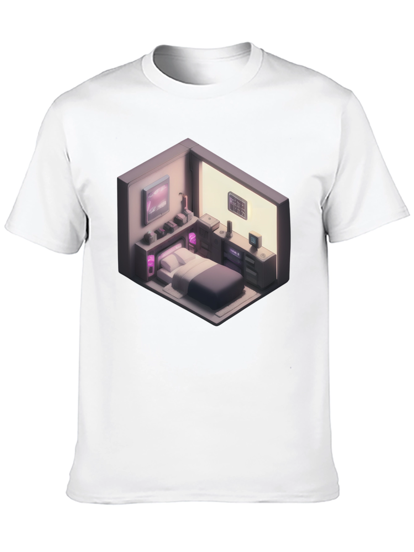Isometric Room Graphic T-Shirt