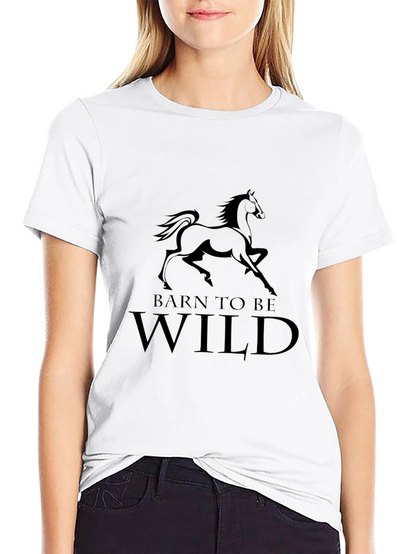 Born To Be Wild Black T-Shirt