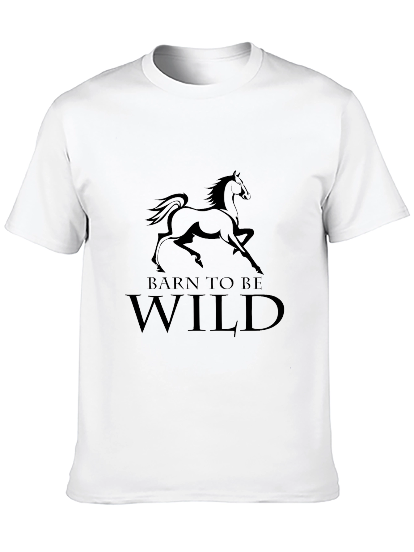 Born To Be Wild Black T-Shirt