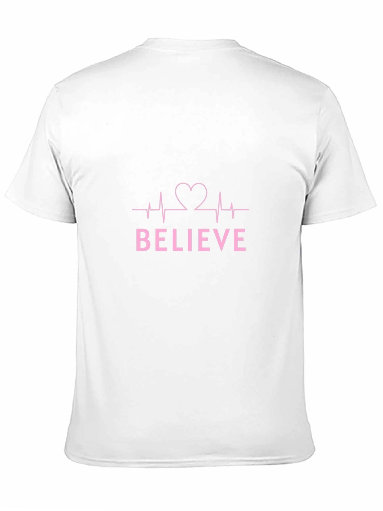 Believe Heartbeat Graphic Tee - Black