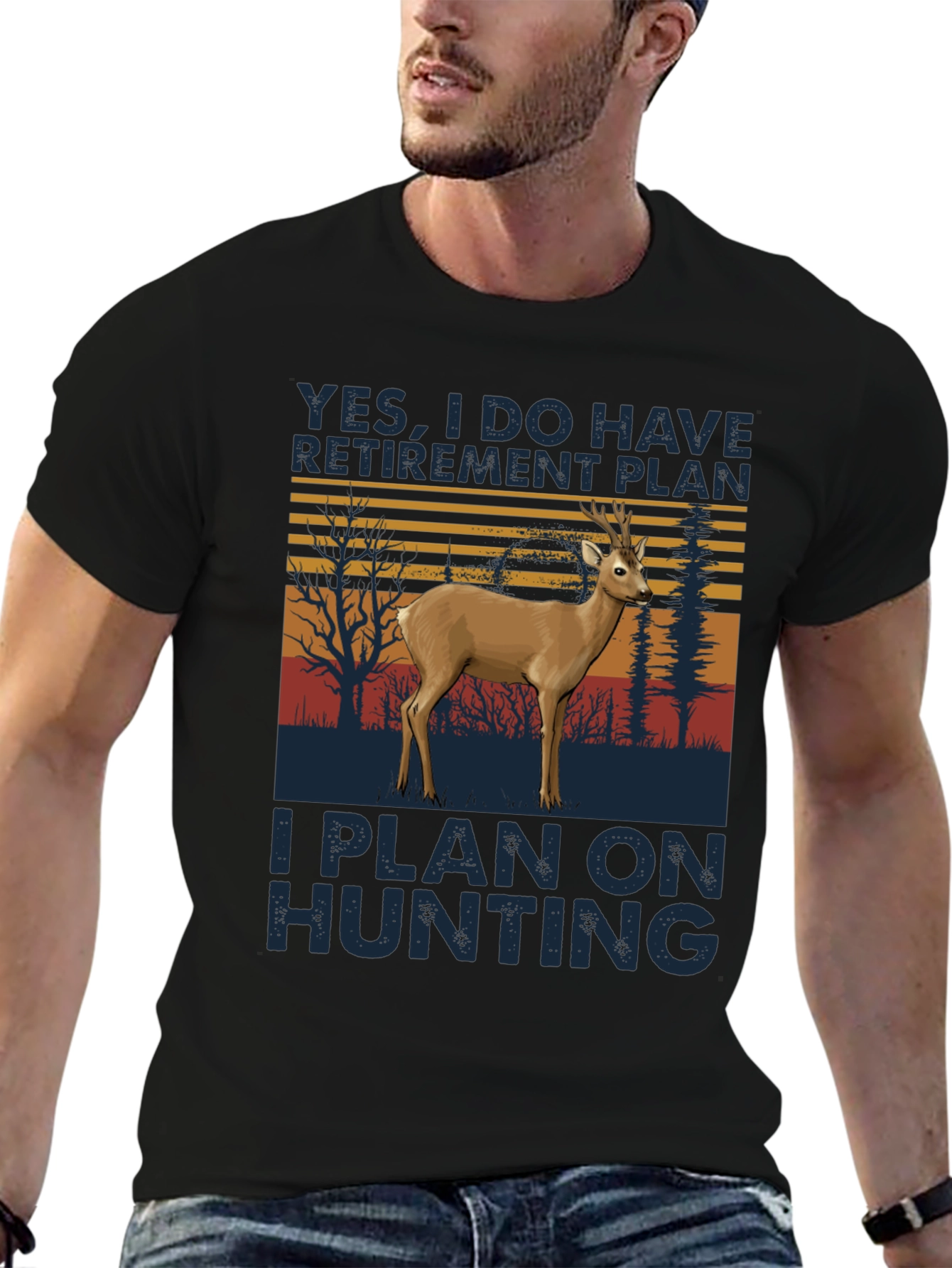Hunting Retirement Plan T-Shirt