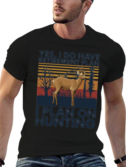Hunting Retirement Plan T-Shirt