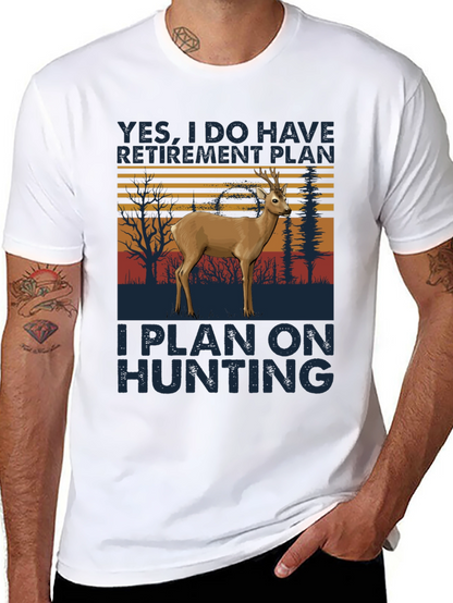 Hunting Retirement Plan T-Shirt