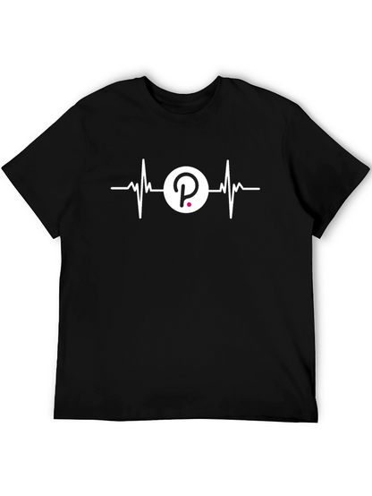 Polkadot Heartbeat T-Shirt - Crypto Enthusiast Tee