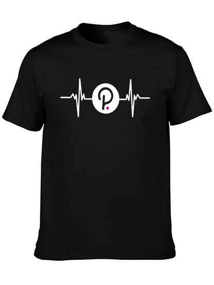 Polkadot Heartbeat T-Shirt - Crypto Enthusiast Tee