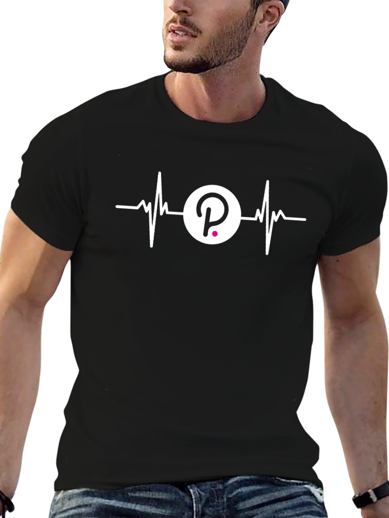 Polkadot Heartbeat T-Shirt - Crypto Enthusiast Tee