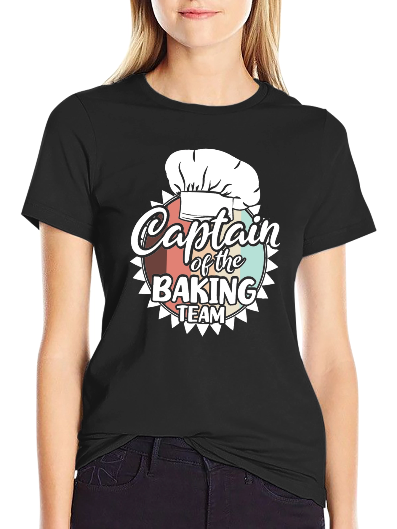 Captain of the Baking Team Graphic T-Shirt